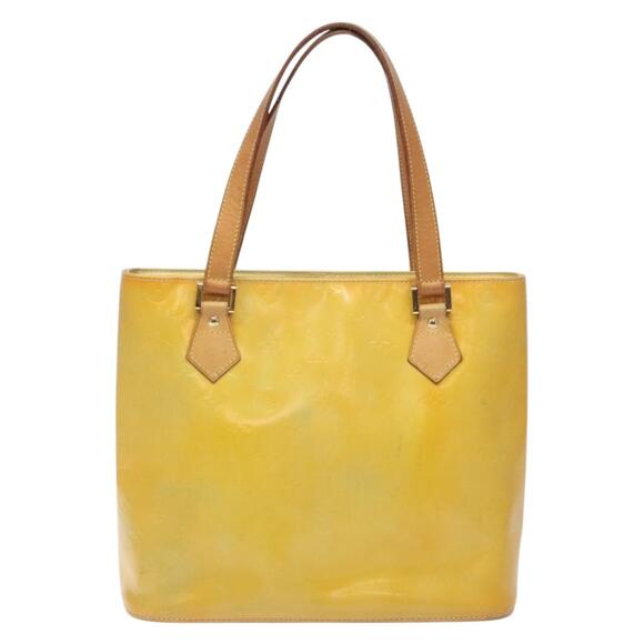 LOUIS VUITTON Monogram Vernis Houston Hand Bag Gris M91053 - Picture 2 of 13